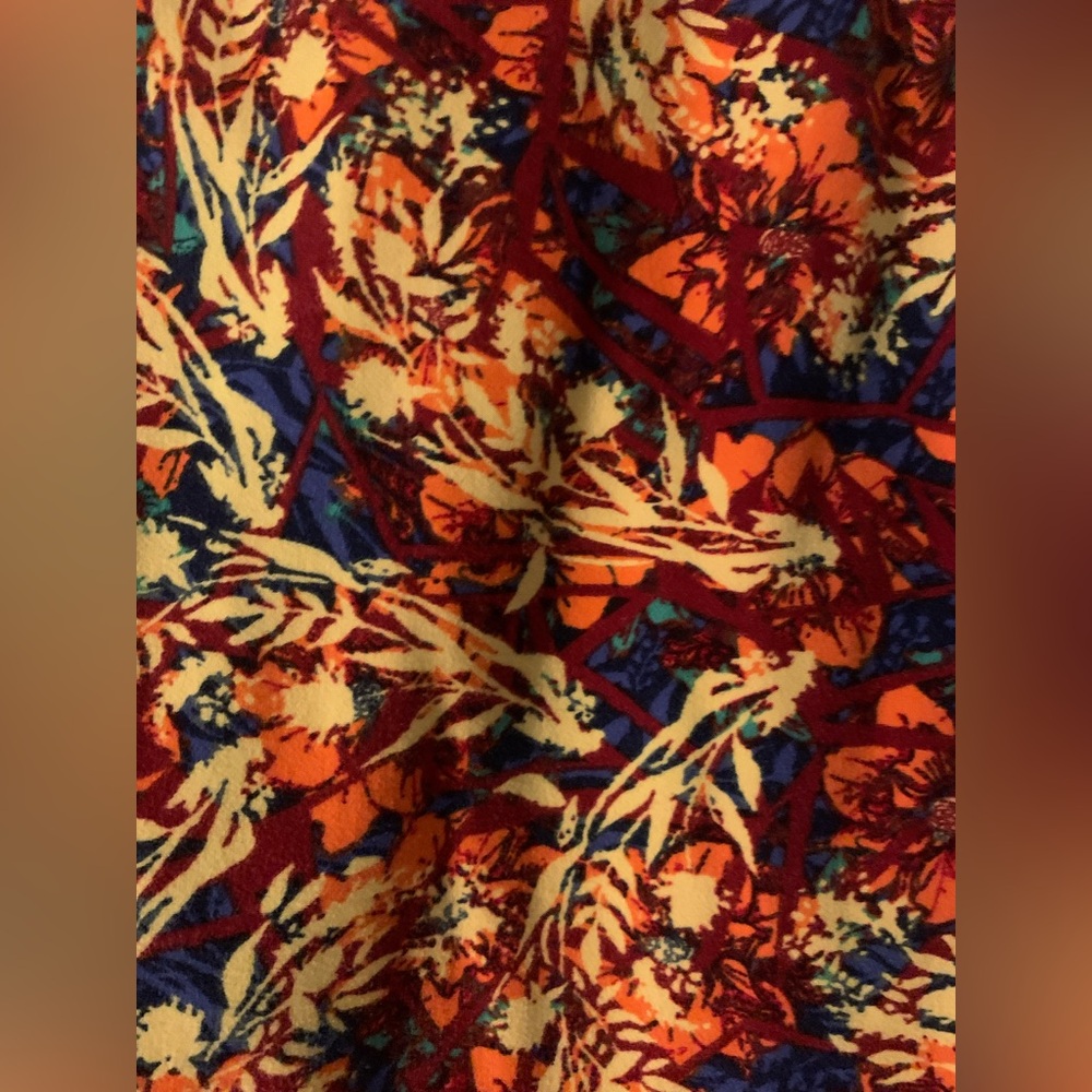 Lularoe fall print leggings, tall and curvy 🧡 - Picture 2 of 3